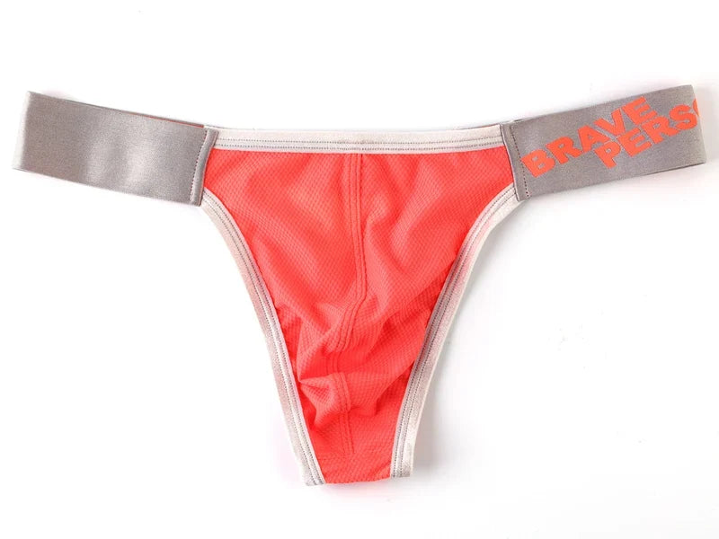 BRAVE PERSON Sexy Bikini Underwear Men Briefs Thongs Young and Fashion Breathable Underpants Briefs for Man