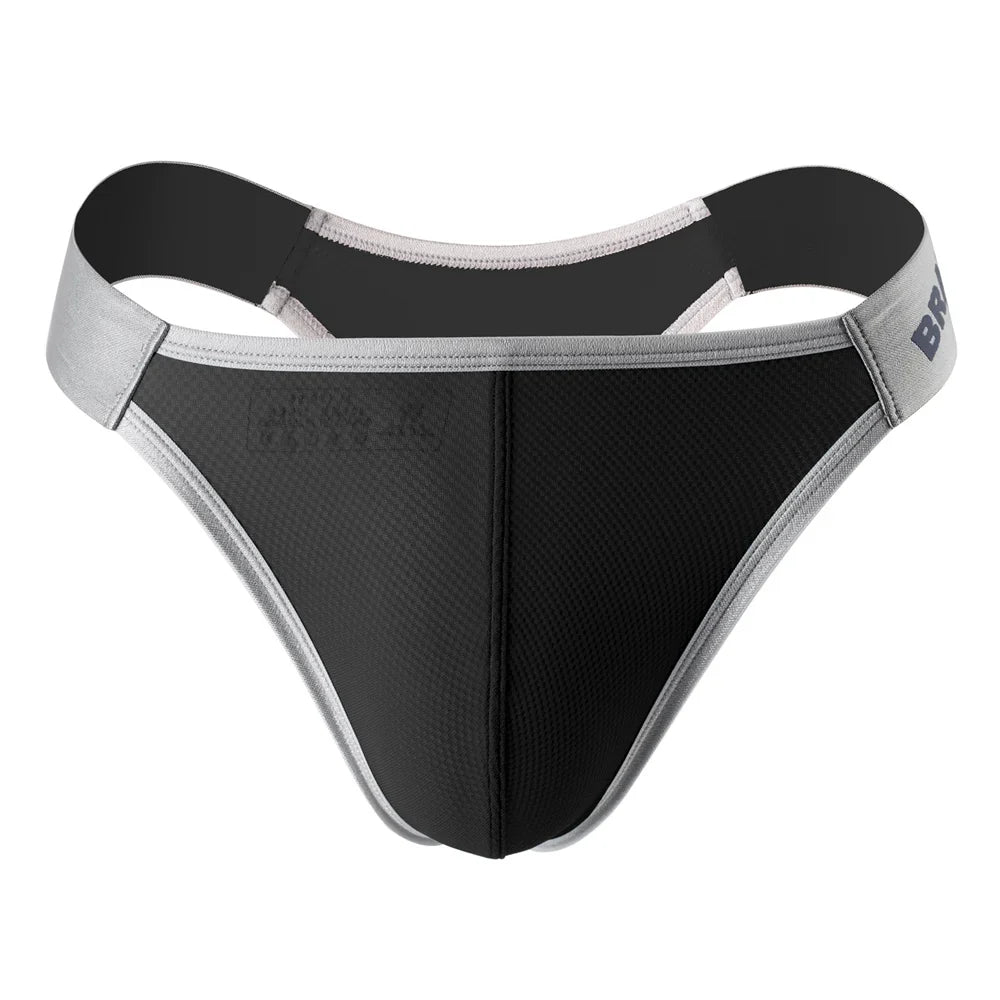BRAVE PERSON Sexy Bikini Underwear Men Briefs Thongs Young and Fashion Breathable Underpants Briefs for Man